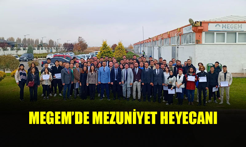 MEGEMDE MEZUNYET HEYECANI YAANDI