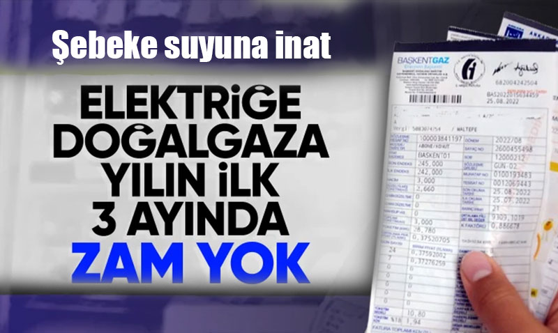 Eskiehir’de suya her ay zam gelirken, Elektrik ve doalgaza 3 ay zam yok