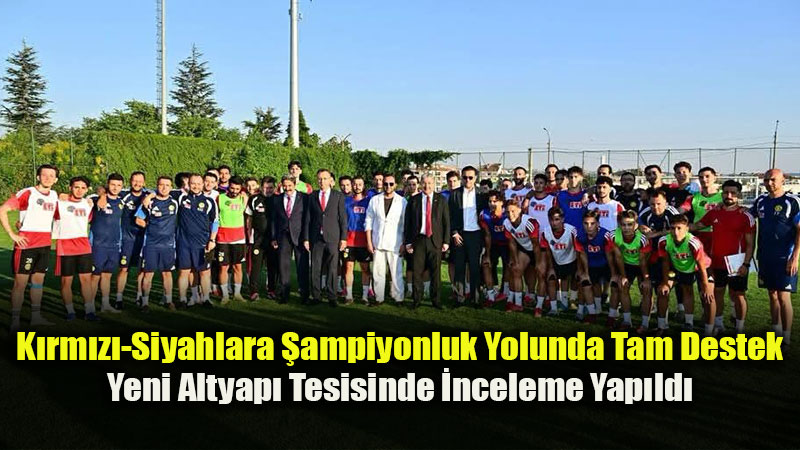 Vali Erdinç Yılmaz ve Milletvekili Nebi Hatipoğlu’ndan Eskişehirspor’a Çıkarma!