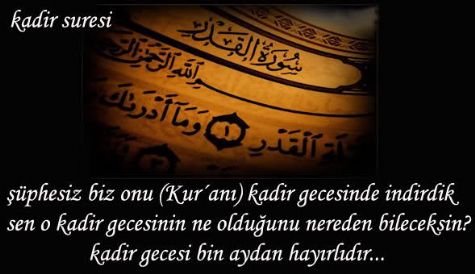 Kalplerimizi Nurlandran Gece: Kadir Gecesi