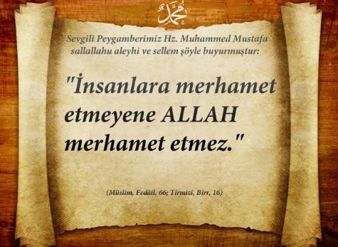 İnsanlığın En büyük Sanatı Yüreğinde ki Merhamettir