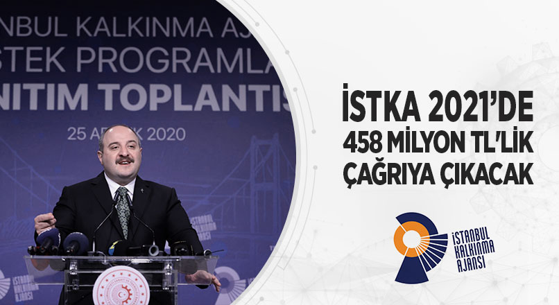 İSTKA 2021’DE 458 MİLYON TL’LİK ÇAĞRIYA ÇIKACAK