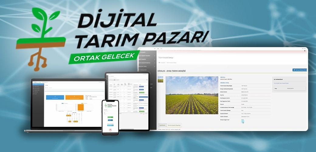TARIM ARAZİLERİ ARTIK DİJİTAL ORTAMDA KİRALANABİLECEK