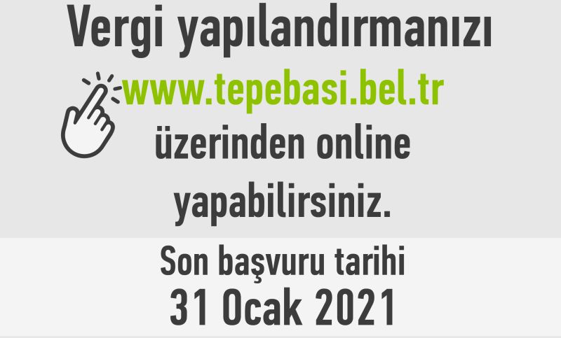 YAPILANDIRMADA BAŞVURU SÜRESİ 31 OCAK’A UZATILDI