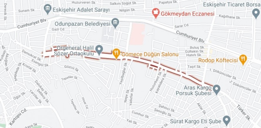 Ali Rıza Efendi Caddesi Trafiğe Kapatıldı