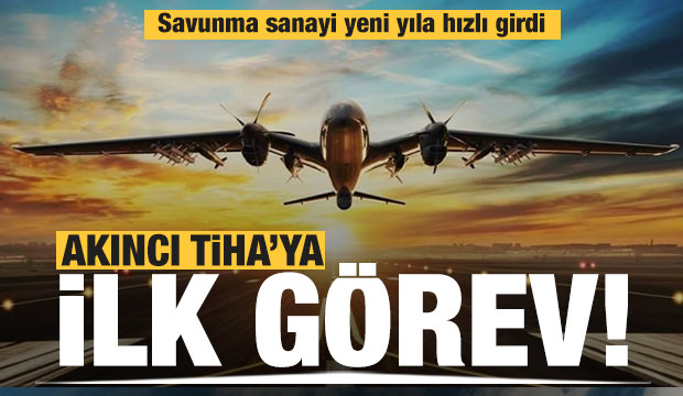 Akıncı TİHA’ya ilk görev