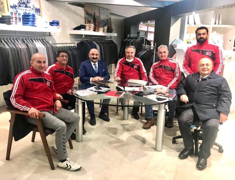 ANTRENÖRLERDEN CEMALETTİN SARAR’A ZİYARET