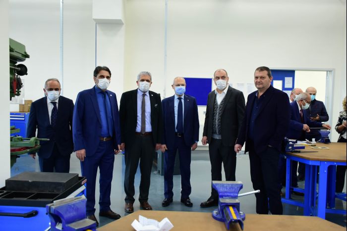 “EOSB MESLEK LİSESİ” BAŞKANLARI AĞIRLADI