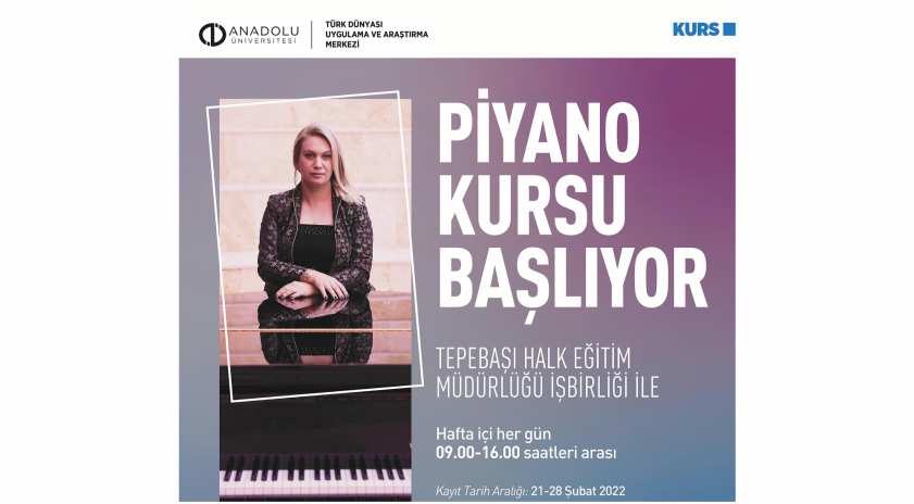 TÜDAM’dan piyano kursu