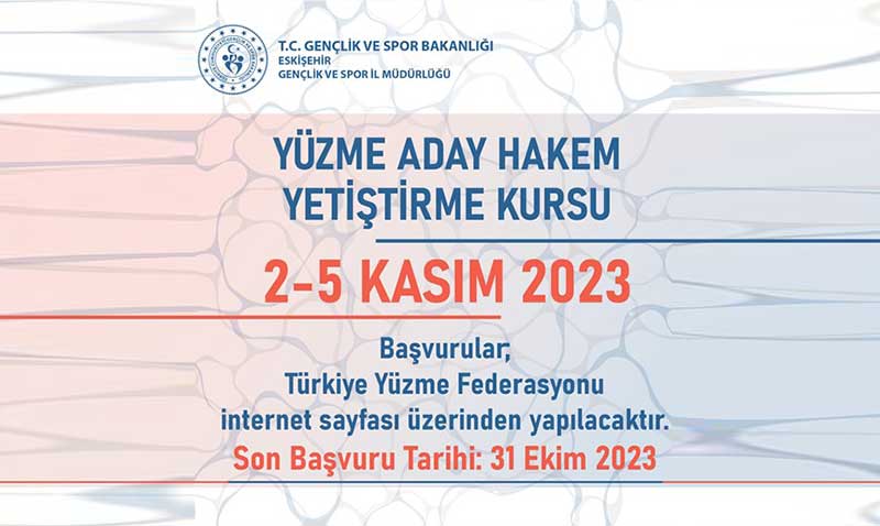 Yüzme Aday Hakem Yetiştirme Kursu