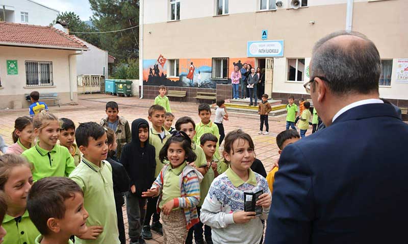 İl Milli Eğitim Müdürü Sinan Aydın, Sarıcakaya İlçesini Ziyaret Etti