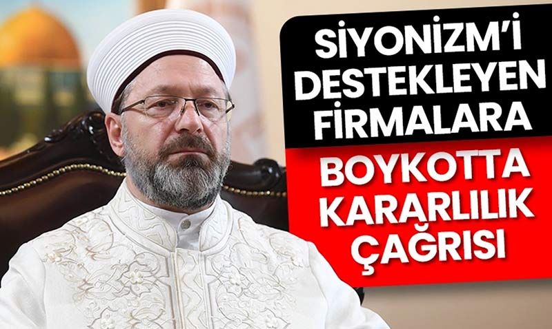 Siyonizm’i destekleyen firmalara boykotta kararlılık çağrısı