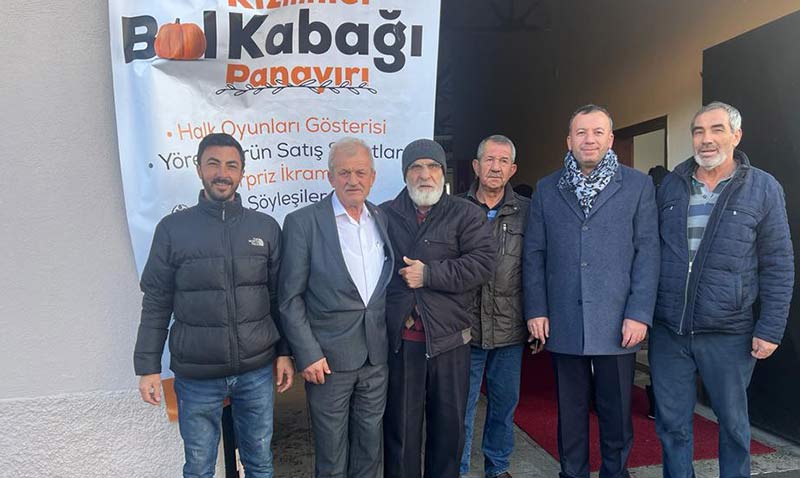 Ahmet Sivri Kızılinler Bal Kabağı Panayırı’na katıldı