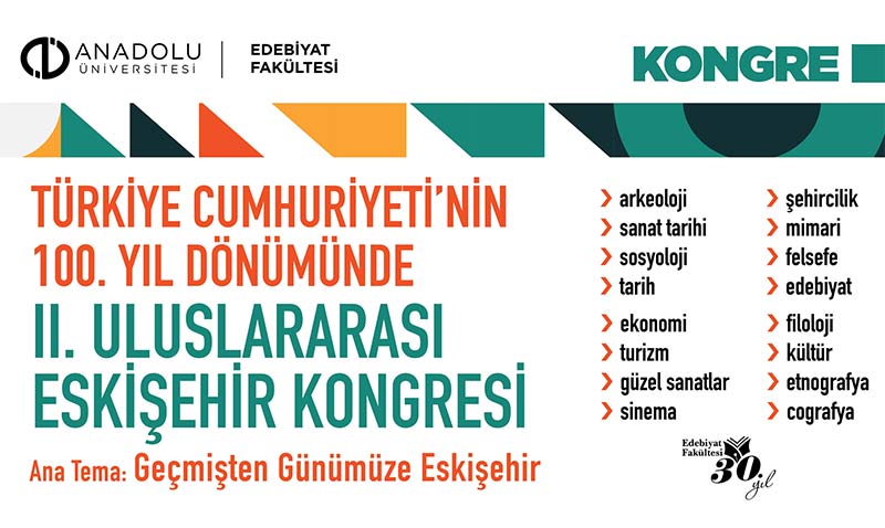 II. Uluslararası Eskişehir Kongresi başladı