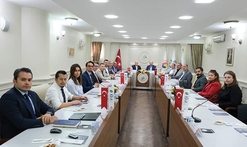 Polatlı Ticaret Odası Eto’nun çalışmalarını inceledi