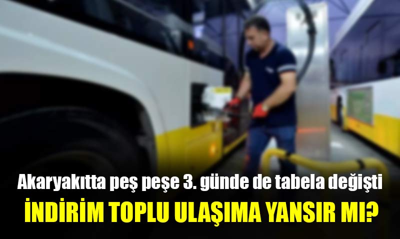 Akaryakıt fiyatlarında indirim devam ediyor