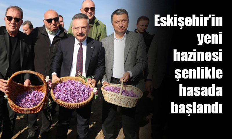 Eskiehirin ilk ’Safran Hasat enlii yapld