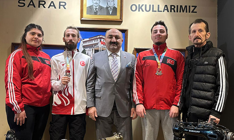Sarar’lı sporcular Erzurum’dan başarıyla döndüler