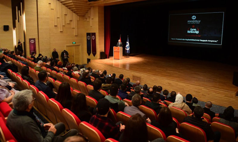 Anadolu Üniversitesinde “Asrın Birlikteliği” Anma Töreni gerçekleştirildi