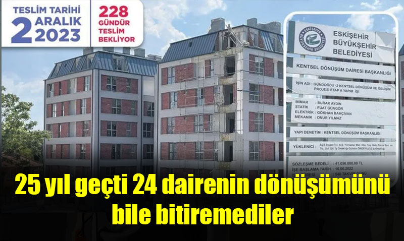 Eskiehir Bykehirden kentsel dnme 2 milyon reklama 450 milyon bte
