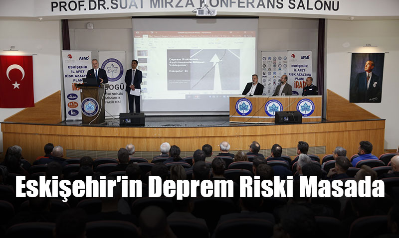 ESOGÜ’de ’13 Ekim Uluslararası Afet Risklerinin Azaltılması Günü’ Paneli