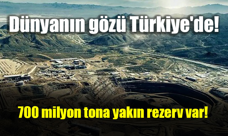 Dünya Türkiye’deki Nadir Toprak Elementi Rezervine Odaklandı