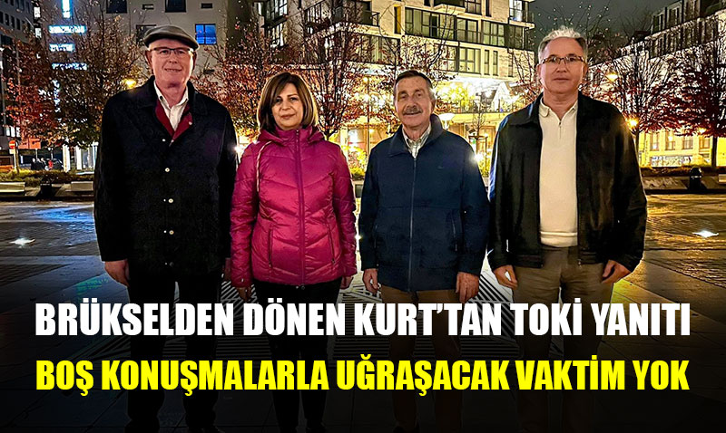 Kurt’tan AK Parti’ye TOKİ Yanıtı: "Boş Konuşmalarla Uğraşacak Vaktim Yok"