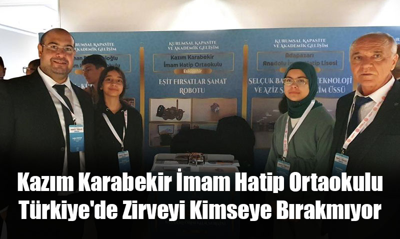 Kazım Karabekir İmam Hatip Ortaokulu’ndan İki Yılda İki Türkiye Derecesi