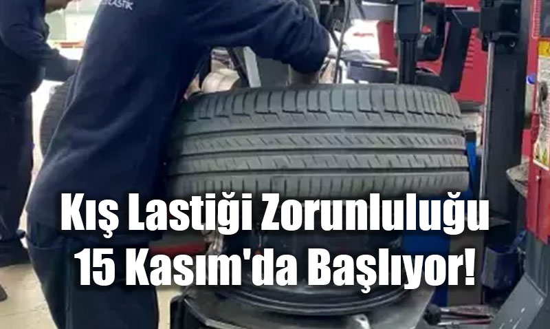 Araç Sahiplerine Hayati Uyarı: Kış Lastiği Zorunluluğu 15 Kasım’da Başlıyor!