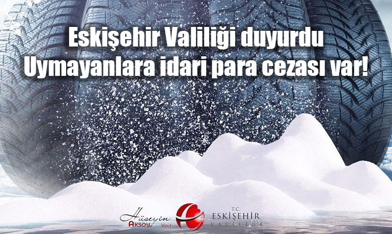 Kış Lastiği Zorunluluğuna Uymayanlara İdari Para Cezası Var!