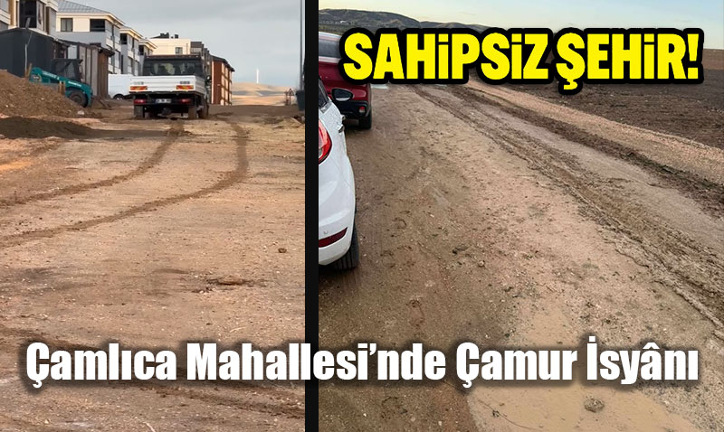 Tepebaşı Çamlıca Mahallesi’nde Çamur İsyânı: