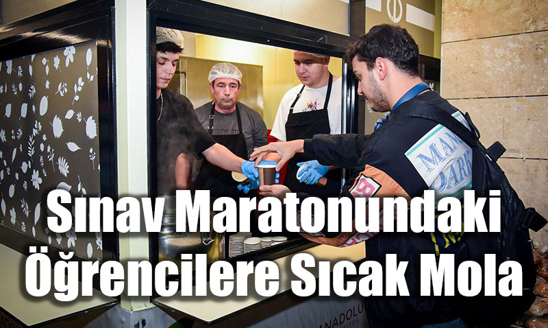 Anadolu niversitesi’nden Snav Maratonundaki rencilere Scak Mola