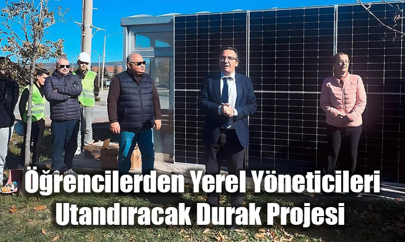 Porsuk MYO rencilerinden Toplumsal Fayda Projesi: Sosyal Durak