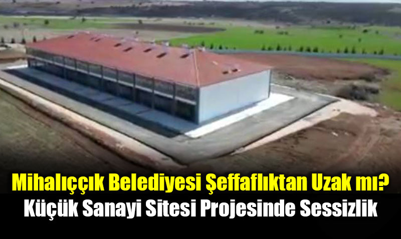 Mihalk Belediyesi Kk Sanayi Sitesi Projesinde effaflk ars