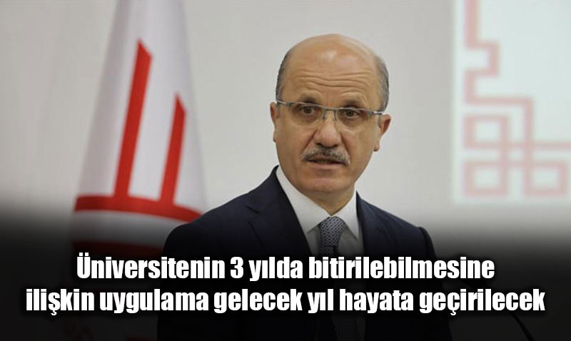 YK’ten niversiteye Yeni Model: Baarl renciye 3 Ylda Mezuniyet mkan