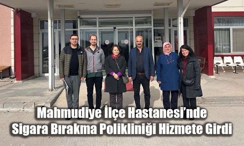 Mahmudiye le Hastanesinde Sigara Brakma Poliklinii Hizmete Girdi
