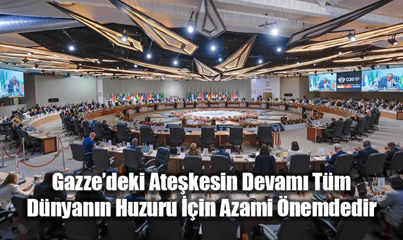 Cumhurbakan Erdoan G20de Konutu