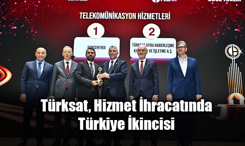 Trksat, Telekomnikasyon Hizmet hracatnda Trkiye kincisi