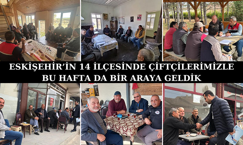 Eskiehir Tarm ve Orman Mdrl’nden 14 lede ifti Bulumalar