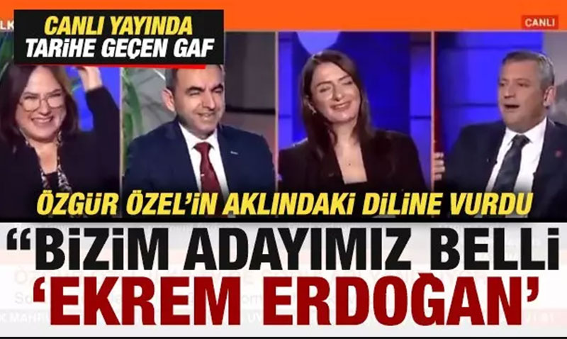 zgr zel’in aklndaki diline vurdu: Bizim adaymz belli ’Ekrem Erdoan’