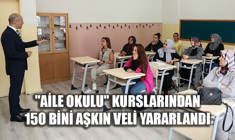 MEB’den "Aile Okulu" Kurslar: 150 Bini Akn Veli Eitim Ald