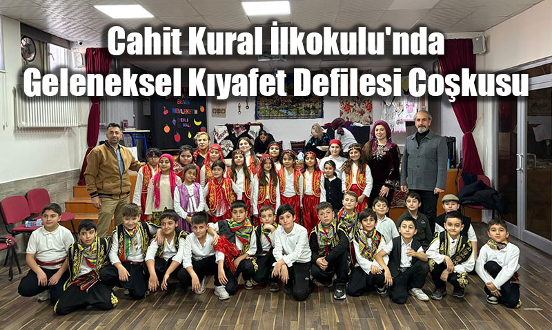 Cahit Kural lkokulunda Geleneksel Kyafet Defilesi Cokusu