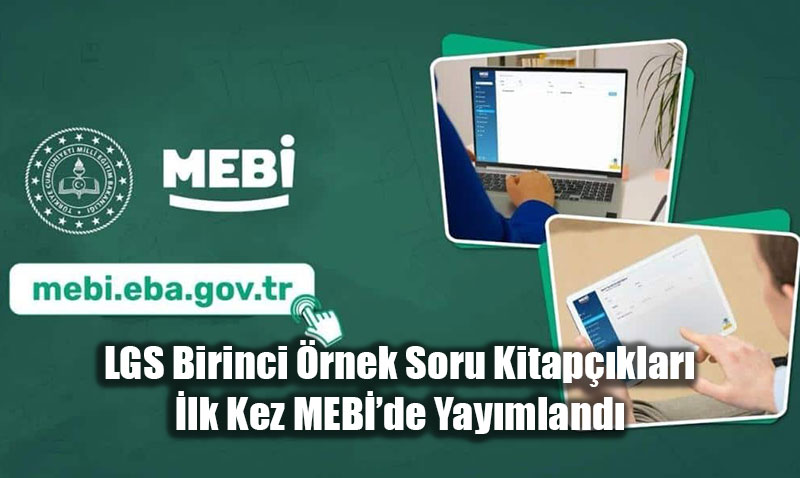 LGS Birinci rnek Soru Kitapklar lk Kez MEBݒde Yaymland
