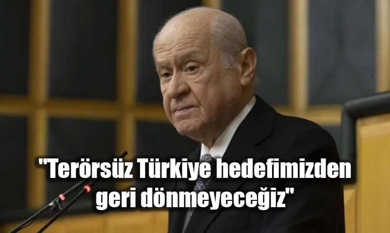 Devlet Bah�eli’den DEA� Operasyonu A��klamas�: "Ter�r�n K�k� Kaz�nacak"