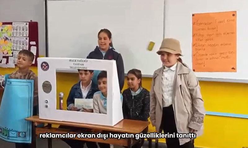 Minik Yıldızlar Dijital Bağımlılığa Karşı Sahne Aldı!
