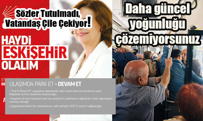 Eskişehir’de Ulaşım Çıkmazı: Sözler Tutulmadı, Vatandaş Çile Çekiyor