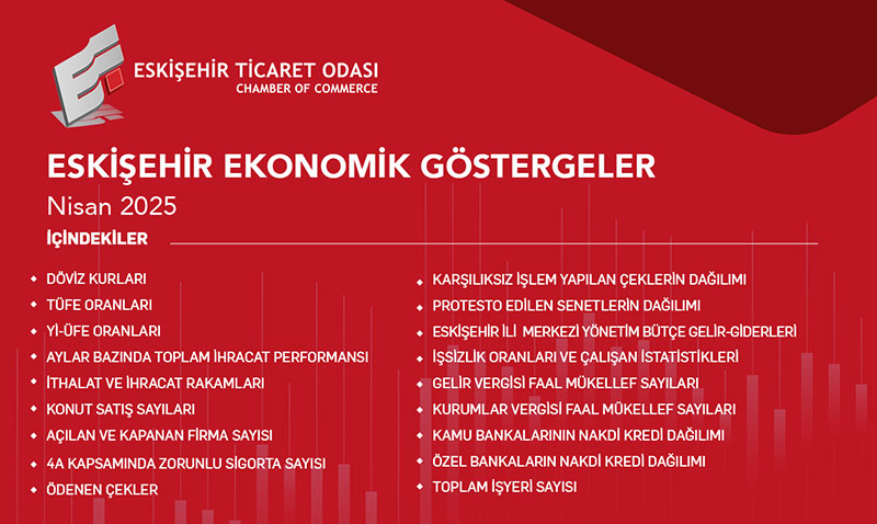 ETO Nisan 2025 Ekonomik Göstergeler Raporu Yayınlandı