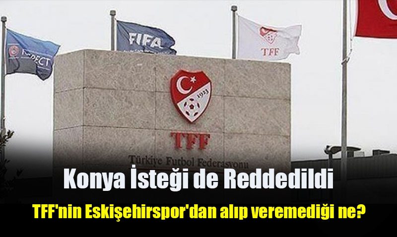 TFF’den Eskişehirspor’a Bir Şok Daha!