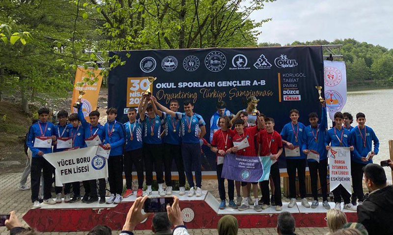 Borsa İstanbul Fen Lisesi Oryantiringde Türkiye Dereceleriyle Gururlandırdı!