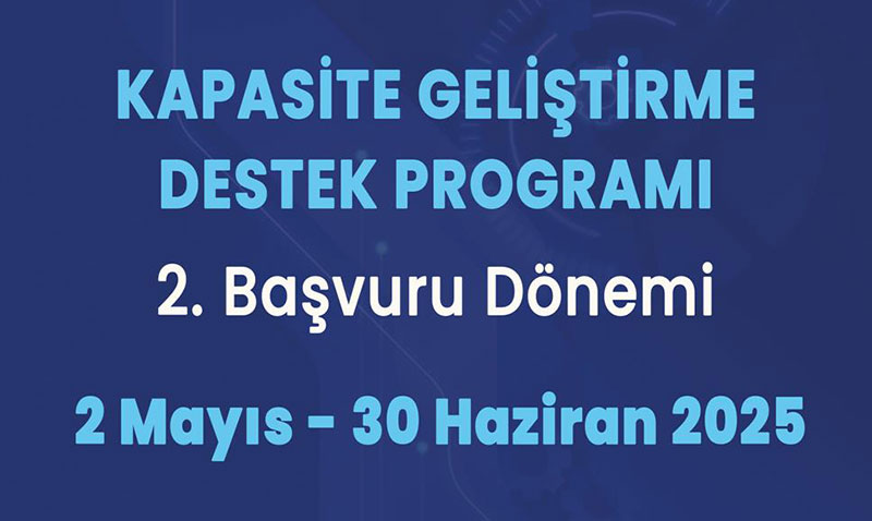 Kapasite Geliştirme Destek Programı’nda 2. Başvuru Dönemi Başladı
